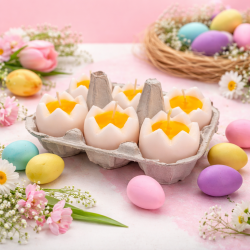 CANDLE OWAL ZĄBKOWANY