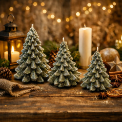 CANDLE CHRISTMAS TREE