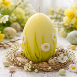 CANDLE EGG WIOSENNA ŁĄKA
